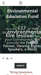 Mobile Screenshot of environmentaleducationfund.org